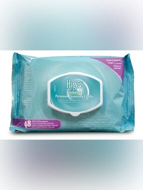 Hygea Flushable Personal Cleansing Cloths
